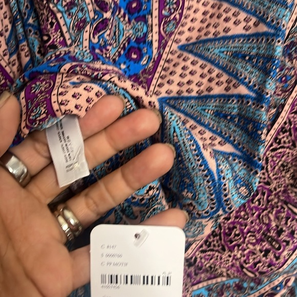 Free People Multicolor Bohemian Dress Medium - Picture 5 of 5